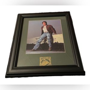 Signed Tom Jones Framed Photo Print